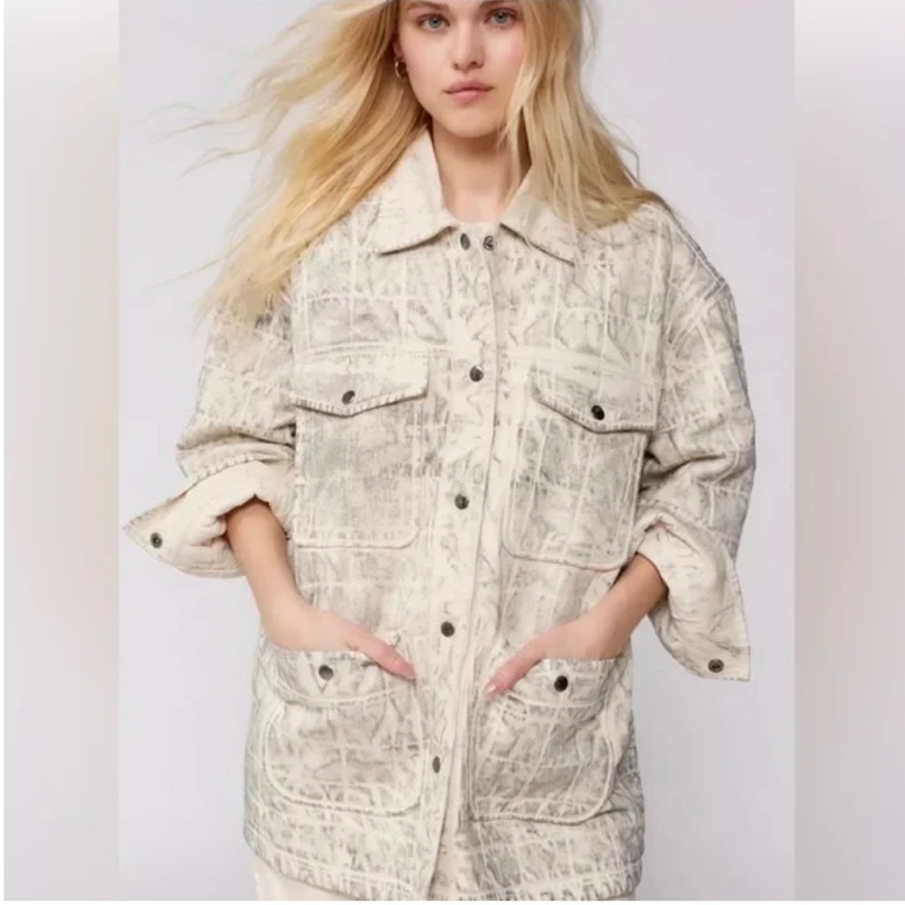 Urban Outfitters - Gemma Quilted Chore Jacket